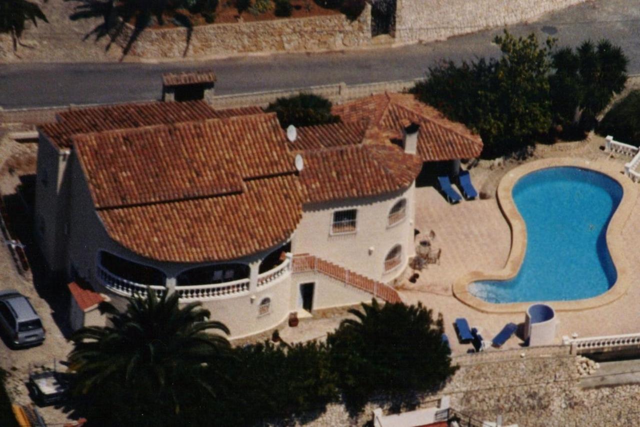 Villa Belucra,10P,Seaview,Jacuzzi,Pool Calpe Eksteriør billede