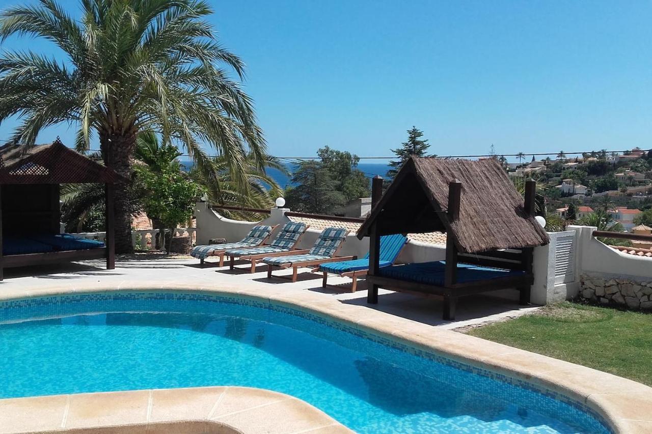 Villa Belucra,10P,Seaview,Jacuzzi,Pool Calpe Eksteriør billede