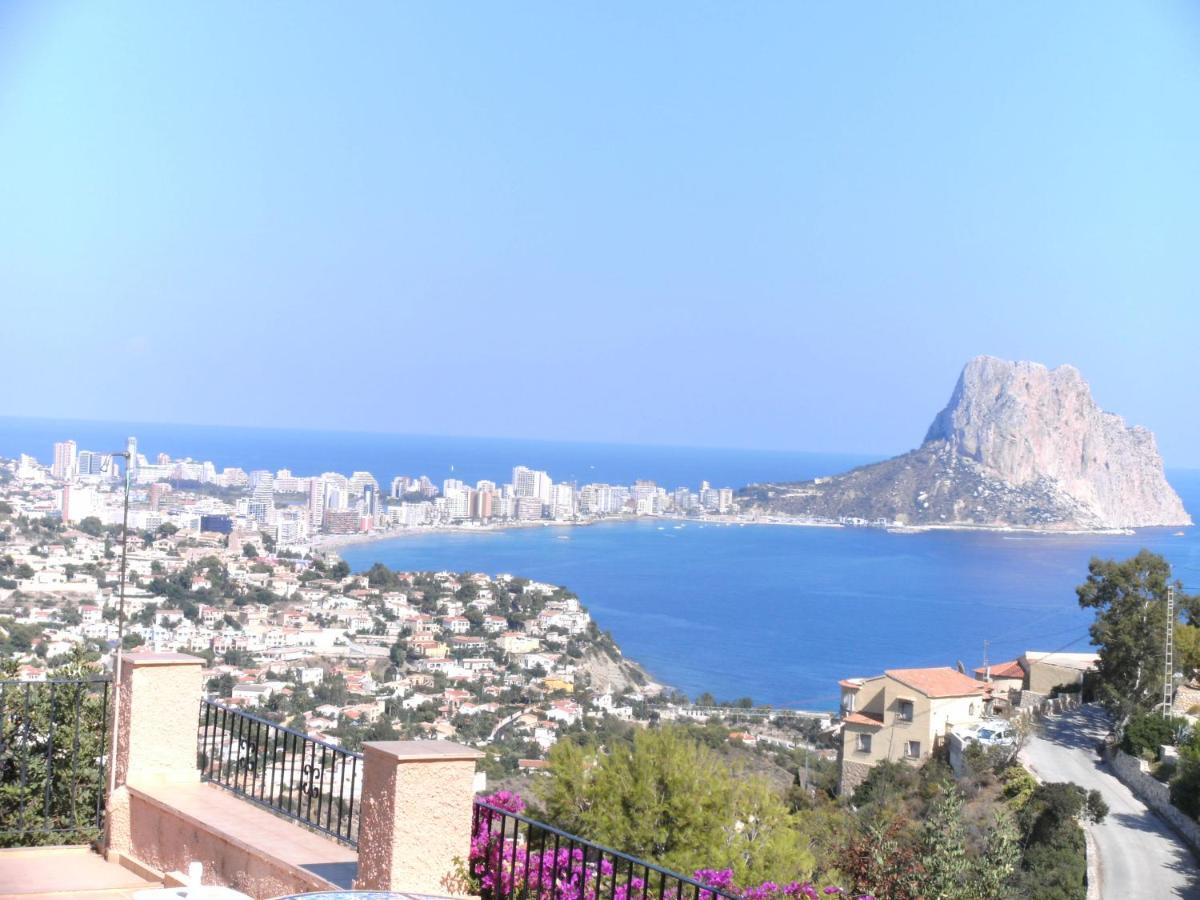 Villa Belucra,10P,Seaview,Jacuzzi,Pool Calpe Eksteriør billede