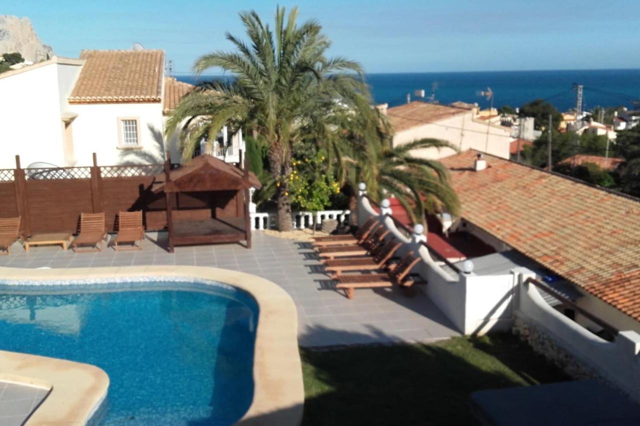 Villa Belucra,10P,Seaview,Jacuzzi,Pool Calpe Eksteriør billede